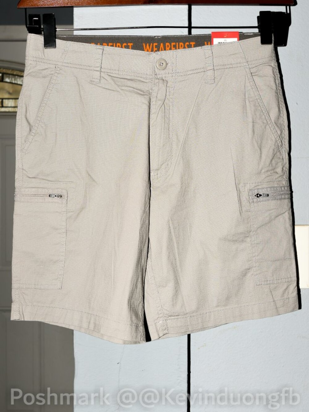 Men's Cargo Short , WEARFIRST , gray